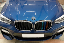 BMW X4 G02 2018- Nerki M-Look (2018-2021, M-Color z chromowaną ramką) zdjęcia 1