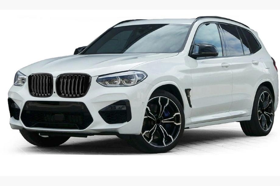 BMW X3 G01 2018- Nerki 1 Bar (2018-2021, Czarny Połysk) Image
