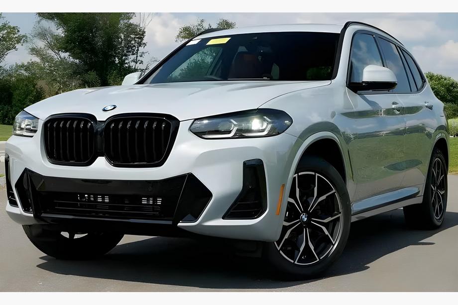 BMW X3 G01 2018- Nerki 1 Bar (2021+, Czarny Połysk) Image