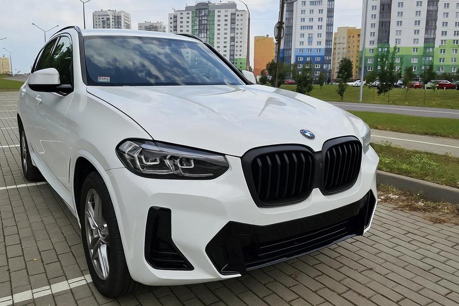 BMW X3 G01 2018- Nerki 1 Bar (2021+, Czarny Mat) Image