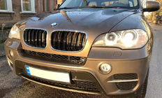 BMW X5 E70 2007-2013 Nerki M-Look (Czarny Połysk z Chromowaną Ramką) zdjęcia 1