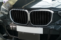 BMW X5 G05 2019–2026 Nerki M-Look (2019-2022, Czarny Połysk z Chromowaną Ramką) zdjęcia 1