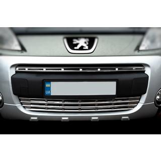 Chromowane nakładki na grill (2 szt., stal nierdzewna) Citroen Berlingo 2008-2018 zdjęcia 2