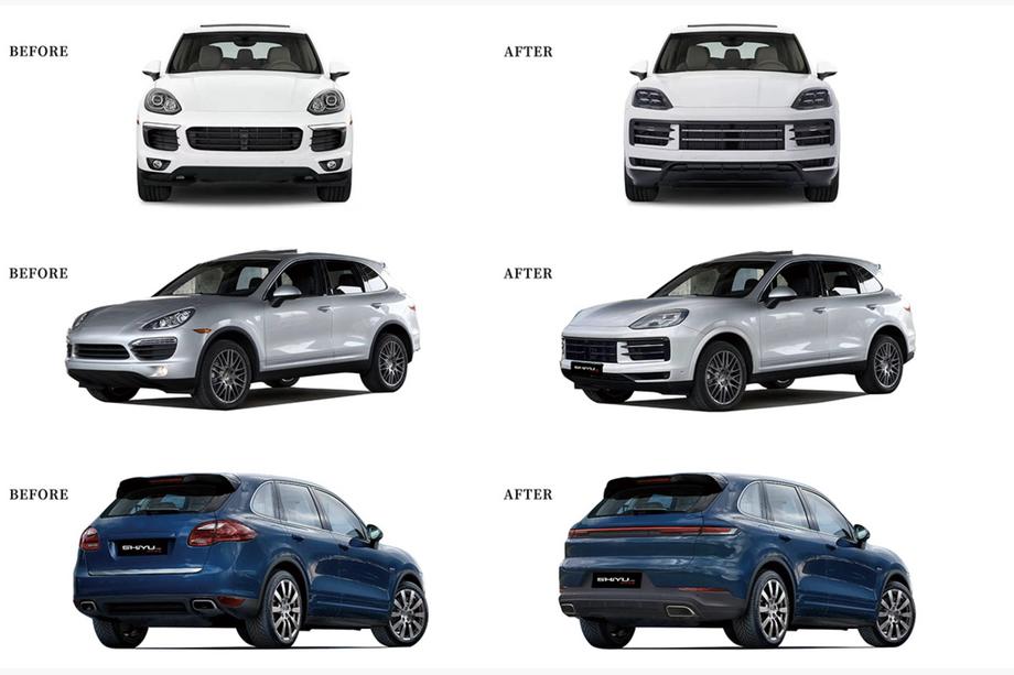Porsche Cayenne 2010-2017 Zestaw Facelifting 2024 Image