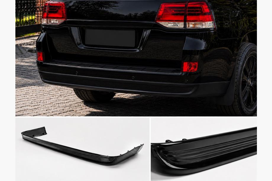 Toyota Land Cruiser 200 2007-2021 Tylny dyfuzor bez chromu 2016-2021 (Executive 2019/2021) Image