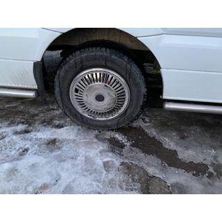 Kołpaki ze stali nierdzewnej Gwiazda (1-pierścieniowe, kpl. 4 szt.) Mercedes Sprinter W906 2006–2018 zdjęcia 3