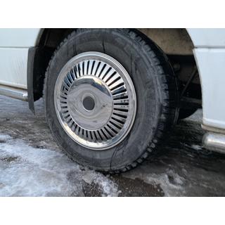 Kołpaki ze stali nierdzewnej Gwiazda (1-pierścieniowe, kpl. 4 szt.) Mercedes Sprinter W906 2006–2018 zdjęcia 4