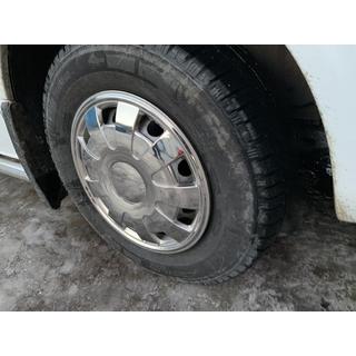 Kołpaki ze stali nierdzewnej Płatki (1-częściowe, zestaw 4 szt.) Volkswagen Crafter 2006-2016 zdjęcia 4