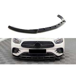 Przedni splitter DPT (do AMG-Line, 2020-2023, czarny połysk) Mercedes E-сlass W213 2016-2023 zdjęcia 1