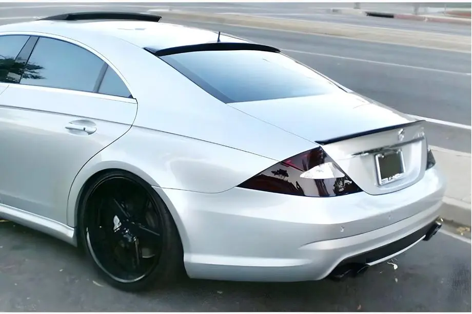 Mercedes CLS C219 2004-2010 Spoiler DPT (Czarny Połysk) Image