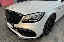 Mercedes S-class W222 2013-2022 Przedni splitter BRB (2018+) zdjęcia 3