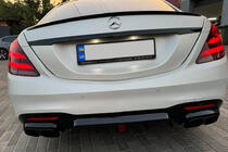 Mercedes S-class W222 2013-2022 Dyfuzor tylny BRB (do lakierowania, 2018+) zdjęcia 9