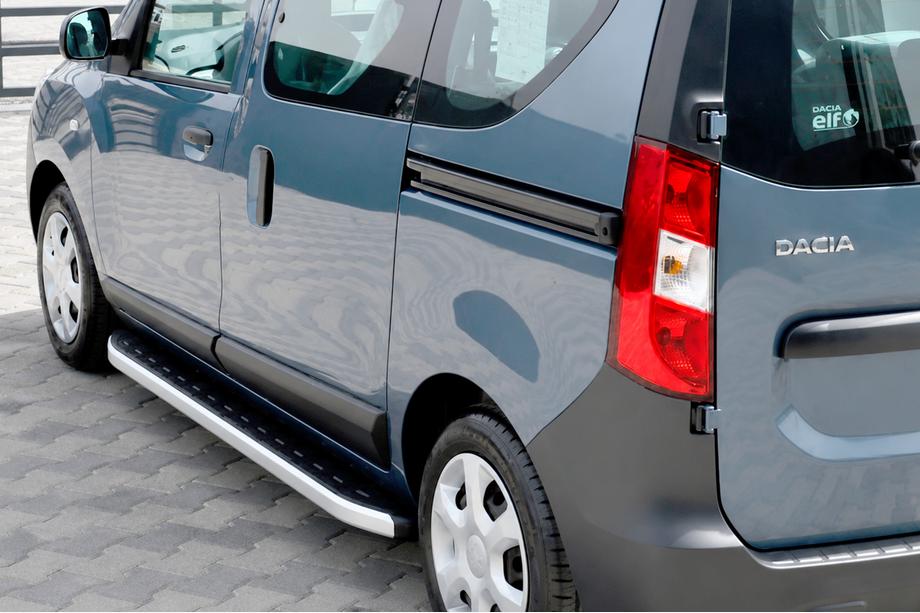 Renault Dokker 2013-2022 Progi Boczné Fullmond (2 szt., Aluminium) Image