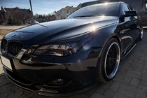 BMW 5 Series E60/E61 2003-2010 Progi Boczne DPT (Czarny Połysk) zdjęcia 3