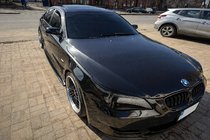 BMW 5 Series E60/E61 2003-2010 Progi Boczne DPT (Czarny Połysk) zdjęcia 4