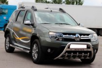 Dacia Duster 2008-2018 Rury boczne z wstawkami (2 szt., stal nierdzewna) zdjęcia 3