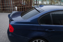 BMW 3 Series E90/E91 2005-2011 Spoiler PSM-Style (do E90, Czarny Połysk) zdjęcia 1