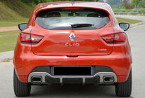 Renault Clio IV 2012-2019 Dyfuzor Tylny DPT (do RS, Pod Malowanie) zdjęcia 1