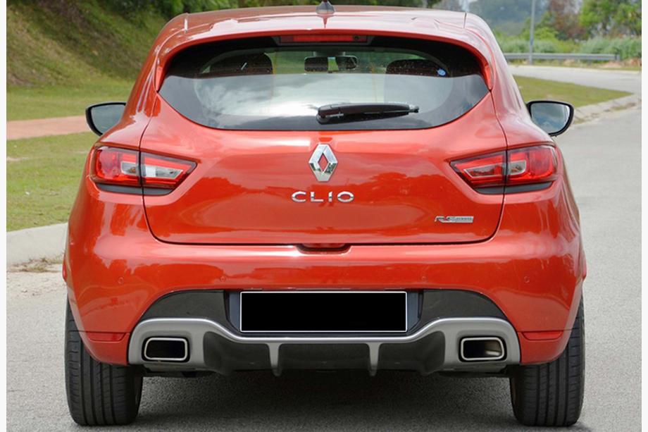 Renault Clio IV 2012-2019 Dyfuzor Tylny DPT (do RS, Pod Malowanie) Image