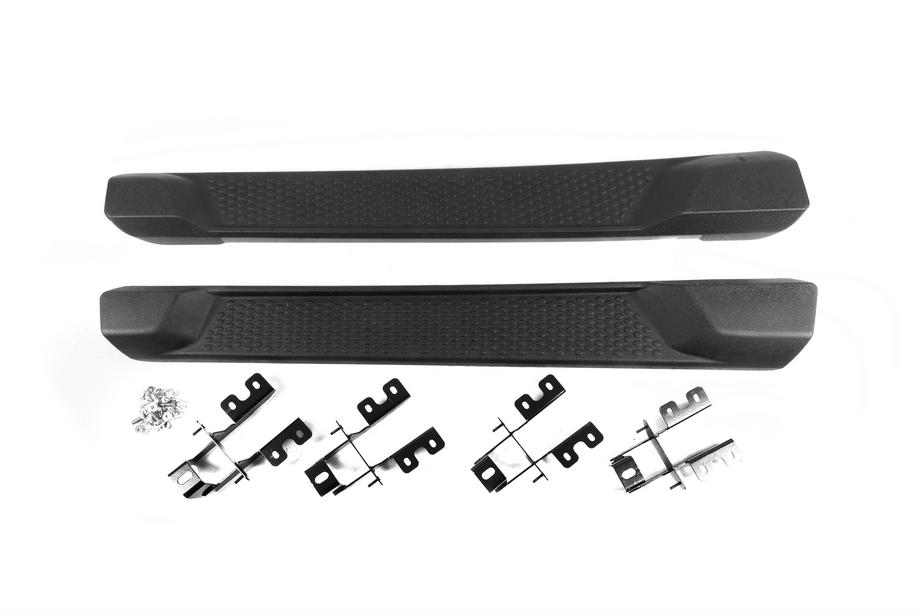 Jeep Wrangler 2018- Progi Boczne OEM V2 (do 3-drzwiowego, zestaw 2 szt.) Zdjęcia 3