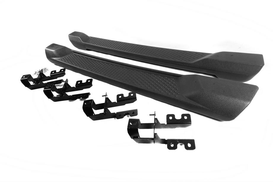 Jeep Wrangler 2018- Progi Boczne OEM V2 (do 3-drzwiowego, zestaw 2 szt.) Zdjęcia 2