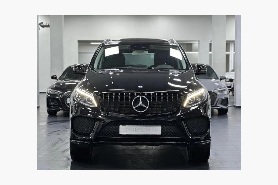Mercedes GLE/ML class W166 2011-2018 Przedni Grill GT Panamericana Czarny (do GLE) Image
