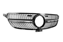 Mercedes GLE/ML сlass W166 2011-2018 Tuning Atrapa Diamond Black (GLE) Bez kamery zdjęcia 4