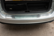 Ford C-Max/Grand C-Max 2010-2019 Nakładka na tylny zderzak OmsaLine (stal nierdzewna) zdjęcia 5