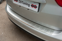 Ford C-Max/Grand C-Max 2010-2019 Nakładka na tylny zderzak OmsaLine (stal nierdzewna) zdjęcia 7