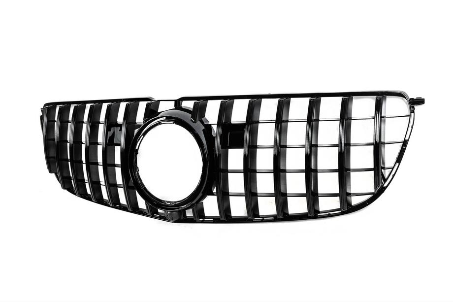 Mercedes GL/GLS class X166 2012-2019 Przedni Grill GT Panamericana Czarny (do GLS) Zdjęcia 4