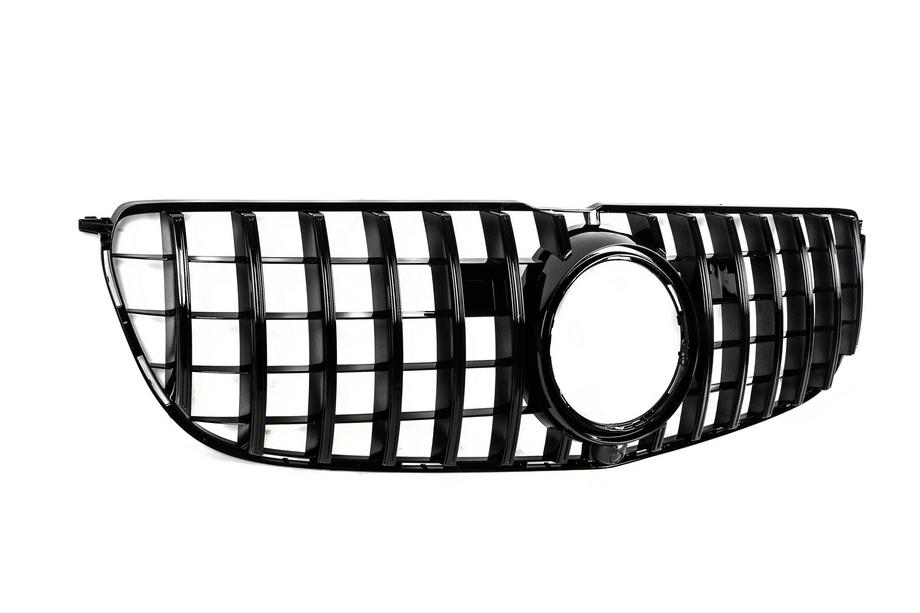 Mercedes GL/GLS class X166 2012-2019 Przedni Grill GT Panamericana Czarny (do GLS) Zdjęcia 5