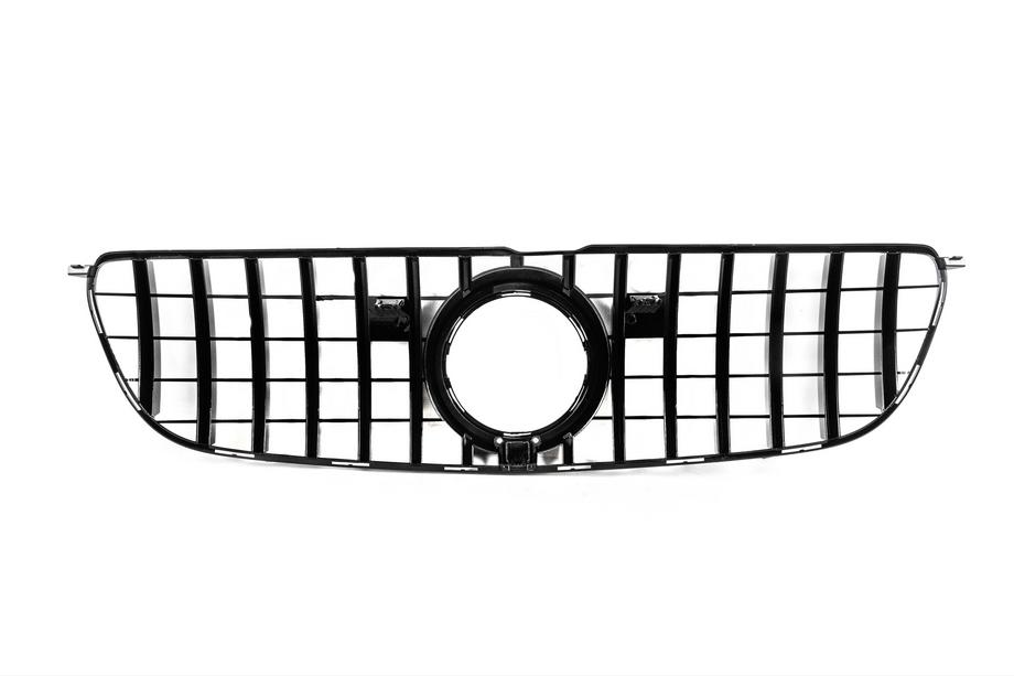 Mercedes GL/GLS class X166 2012-2019 Przedni Grill GT Panamericana Czarny (do GLS) Zdjęcia 6
