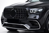 Mercedes GLS X167 2019- Atrapa Chłodnicy Przednia 2019-2023 (GT Panamericana Czarna) zdjęcia 2