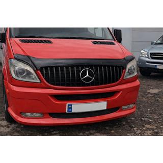 Przedni Grill GT Panamericana Czarny (2006-2013) Mercedes Sprinter W906 2006–2018 zdjęcia 1