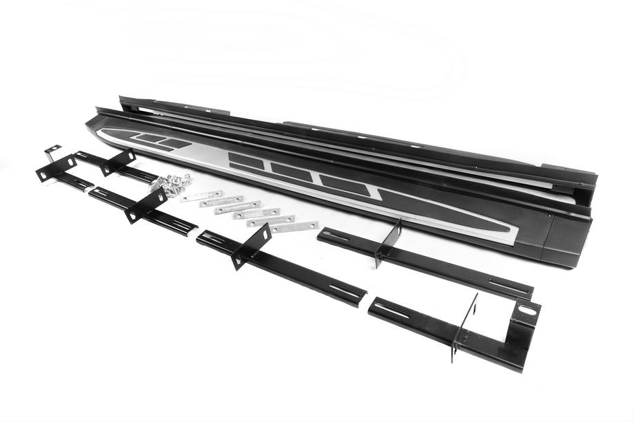 Mitsubishi Outlander 2012-2021 Progi Boczné OEM V2 (2 szt, Aluminium) Image