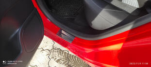 Ford Fiesta 2008-2017 Nakładki progowe Carmos V1 stal nierdzewna komplet 4 szt zdjęcia 6