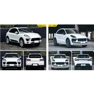 Zestaw konwersji facelift 2014–2018 na 2021+ Porsche Macan 2014-2024 zdjęcia 1