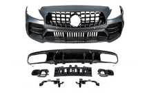 Mercedes C-class W205 2014-2021 Zestaw body kit z dyfuzorem do Coupe (design Black Mamba C63GT) zdjęcia 5