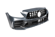 Mercedes C-class W205 2014-2021 Zestaw body kit z dyfuzorem do Coupe (design Black Mamba C63GT) zdjęcia 13
