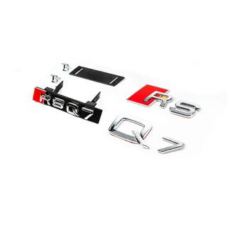 Zestaw emblematów na grill Audi Q7 2015–2026 zdjęcia 1
