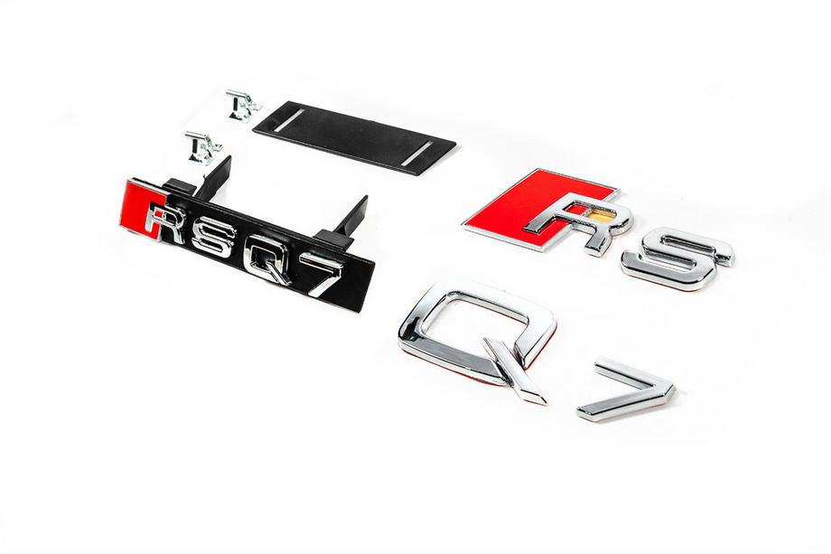 Audi Q7 2015–2026 Zestaw emblematów na grill Image