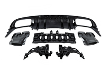 Mercedes C-class W205 2014-2021 Zestaw body kit z dyfuzorem do Coupe (AMG C63-design 2014-2018) zdjęcia 9