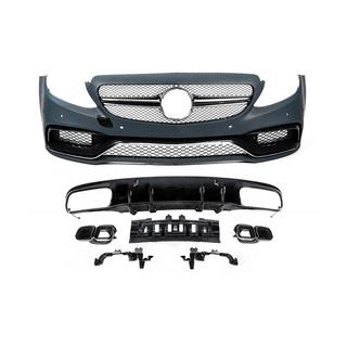 Zestaw body kit z dyfuzorem do Coupe (AMG C63-design 2014-2018) Mercedes C-class W205 2014-2021 zdjęcia 1