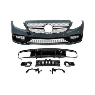 Zestaw body kit z dyfuzorem do Coupe (AMG C63-design 2014-2018) Mercedes C-сlass W205 2014-2021 zdjęcia 1