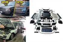 Range Rover III L322 2002-2012 Zestaw facelift na 2020 (z drzwiami) zdjęcia 1