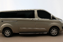 Ford Custom 2013-2022 Dolne listwy szyb (8 szt., Stal nierdzewna) zdjęcia 1