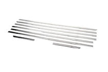 Ford Custom 2013-2022 Dolne listwy szyb (8 szt., Stal nierdzewna) zdjęcia 3