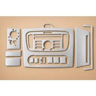 Nakładki na deskę rozdzielczą Clima (Mini-Zestaw, Aluminium) zdjęcia 1