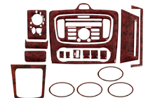 Ford Focus II 2008-2011 Nakładki na deskę rozdzielczą AC (Maxi-Set, Drewno) zdjęcia 2