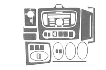 Ford Focus II 2008-2011 Nakładki na deskę rozdzielczą Clima (Maxi-Set, Carbon) zdjęcia 2